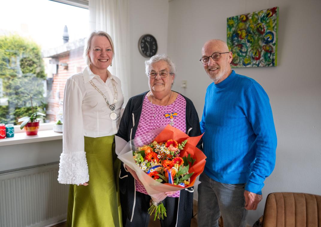 Lintjesregen 2026 - Mevrouw H.J. (Gonnie) van der Wiel-Oosterhoff