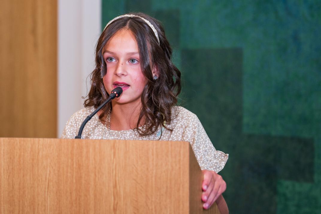 Kinderburgemeester Mara Staal