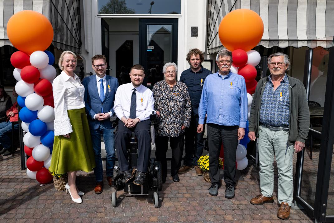 Groepsfoto - Lintjesregen 2026