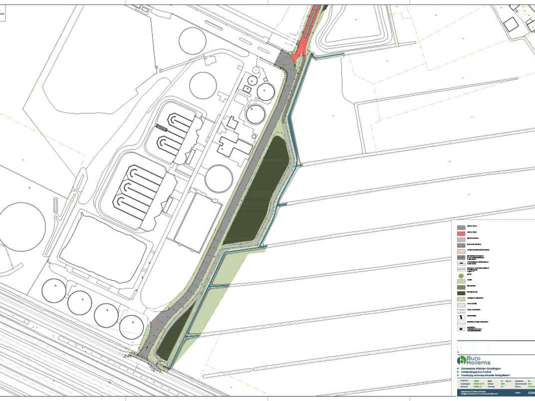 Dit is deelgebied 3: de fietsverbinding langs/over de Avebeweg