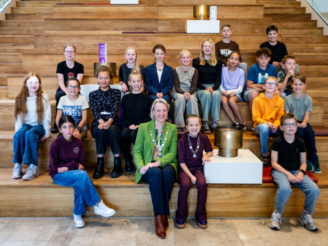 Nieuwe kinderburgemeester en Raad van de Toekomst aan de slag